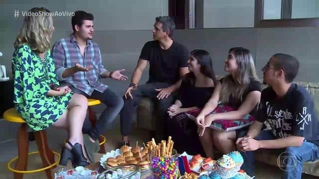Márcio Garcia e elenco do Gente Inocente (Foto: Reprodução/Globo) Márcio Garcia e elenco do Gente Inocente (Foto: Reprodução/Globo)