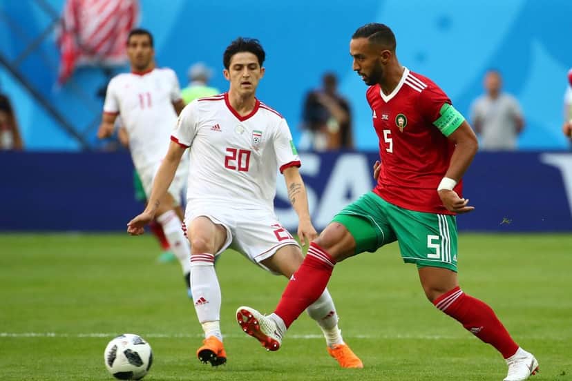 Copa do Mundo 2018, Marrocos e Irã (Foto: Reprodução) Copa do Mundo 2018, Marrocos e Irã (Foto: Reprodução)