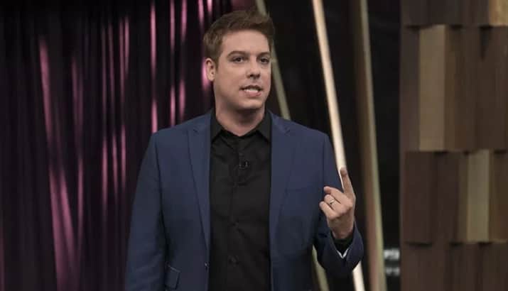 Fabio Porchat em seu talk show na Record. (Foto: Divulgação) Fabio Porchat em seu talk show na Record. (Foto: Divulgação)