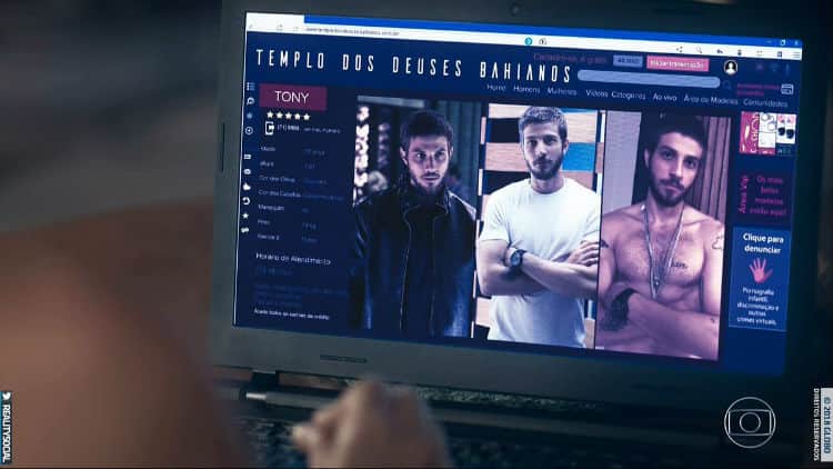 Site com erro de português em Segundo Sol (Foto: Reprodução) Site com erro de português em Segundo Sol (Foto: Reprodução)