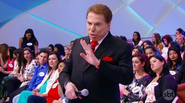 Silvio Santos em seu programa. (Foto: Reprodução/SBT) Silvio Santos em seu programa. (Foto: Reprodução/SBT)