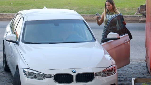 Mulher Melão estava com um visual mais comportado Foto: AGNEWS Mulher Melão estava com um visual mais comportado Foto: AGNEWS