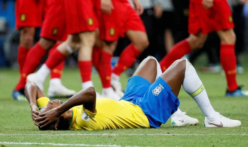 Brasil eliminado Bélgica Copa do Mundo (Foto: Reprodução) Brasil eliminado Bélgica Copa do Mundo (Foto: Reprodução)