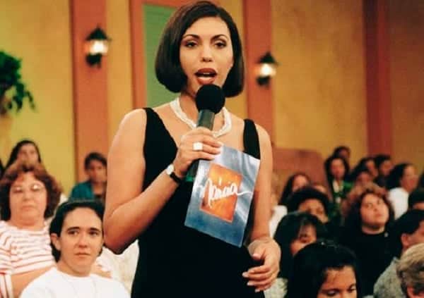 Márcia Goldschmidt estreava no SBT e causaria uma revolução na TV com temas populares Márcia Goldschmidt estreava no SBT e causaria uma revolução na TV com temas populares