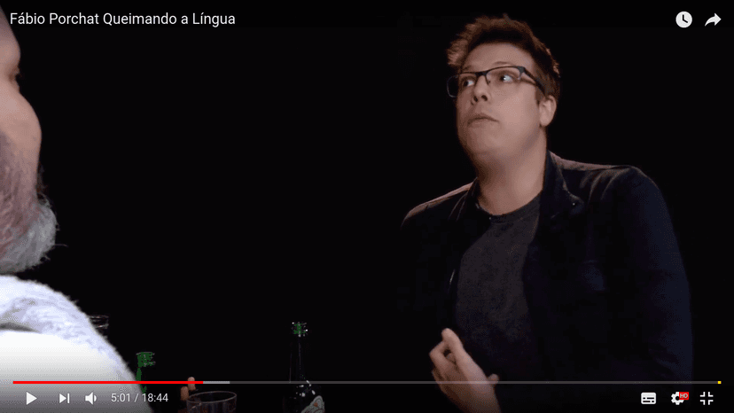entrevista ao canal Queimando a Língua
