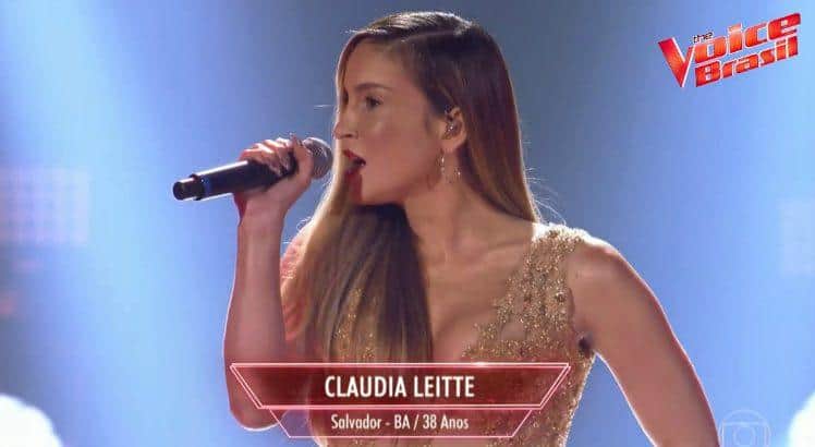 Claudia Leitte no The Voice (Foto: Reprodução) Claudia Leitte no The Voice (Foto: Reprodução)