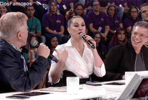 Show dos Famosos pegou fogo na Globo (Foto montagem: TV Foco) Show dos Famosos pegou fogo na Globo (Foto montagem: TV Foco)
