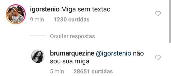 Bruna Marquezine e fã (Foto: Reprodução/Instagram) Bruna Marquezine e fã (Foto: Reprodução/Instagram)