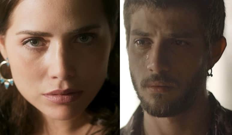 Rosa e Ícaro em Segundo Sol (Foto: Reprodução) Rosa e Ícaro em Segundo Sol (Foto: Reprodução)