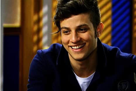 Chay viveu o Tomás em Rebelde (Foto: Reprodução/Record) Chay viveu o Tomás em Rebelde (Foto: Reprodução/Record)
