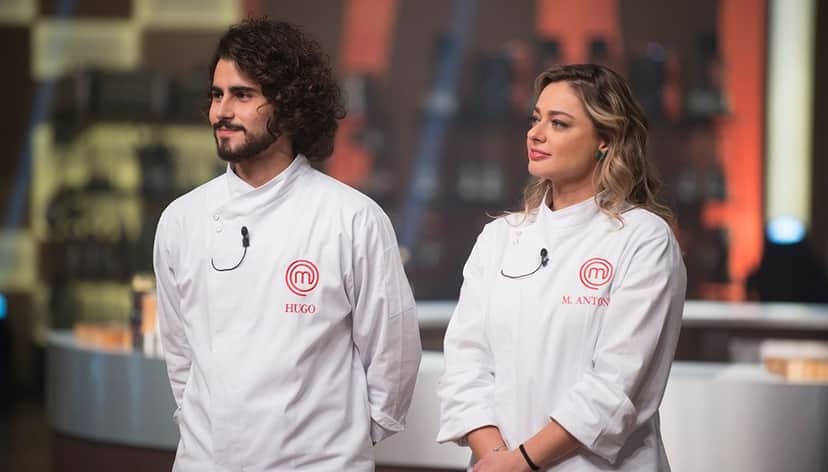 Hugo Merchan e Maria Antonia Russi, finalistas do MasterChef Brasil (Foto: Carlos Reinis/Band) Hugo Merchan e Maria Antonia Russi, finalistas do MasterChef Brasil (Foto: Carlos Reinis/Band)