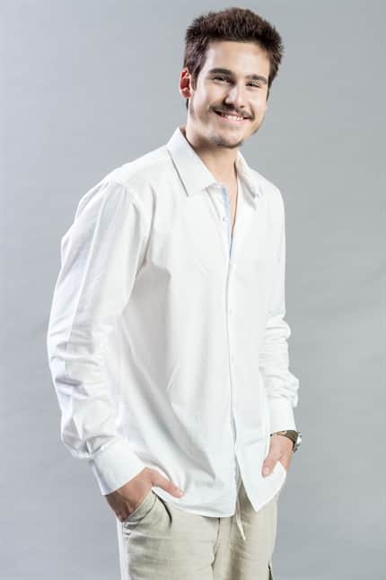 Samuca (Nicolas Prattes) em O Tempo Não Para (Foto: Globo/Raquel Cunha) Samuca (Nicolas Prattes) em O Tempo Não Para (Foto: Globo/Raquel Cunha)