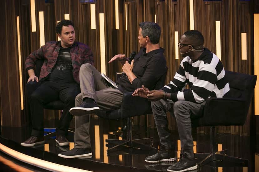 Gui Santana e Mumuzinho no Tamanho Família (Foto: Raphael Dias/TV Globo) Gui Santana e Mumuzinho no Tamanho Família (Foto: Raphael Dias/TV Globo)