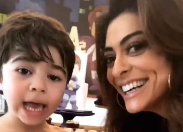Juliana Paes comemora aniversário do filho caçula. Antônoio (Foto: Reprodução Instagram) Juliana Paes comemora aniversário do filho caçula. Antônoio (Foto: Reprodução Instagram)