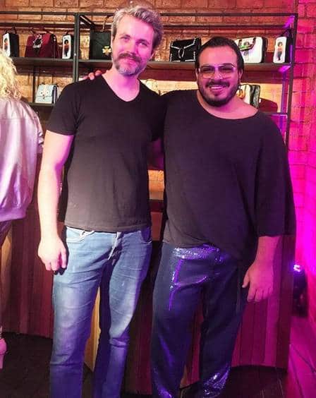 Luis Lobianco com o marido, o pianista Lúcio Zandonadi Foto: Reprodução/Instagram Luis Lobianco com o marido, o pianista Lúcio Zandonadi Foto: Reprodução/Instagram