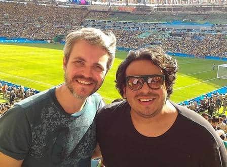 Luis Lobianco com o marido, o pianista Lúcio Zandonadi Foto: Reprodução/Instagram Luis Lobianco com o marido, o pianista Lúcio Zandonadi Foto: Reprodução/Instagram