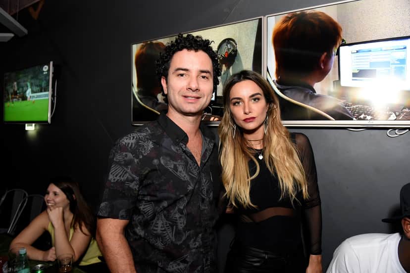 Marco Luque e Flavia Vitorino (Foto: Reprodução) Marco Luque e Flavia Vitorino (Foto: Reprodução)