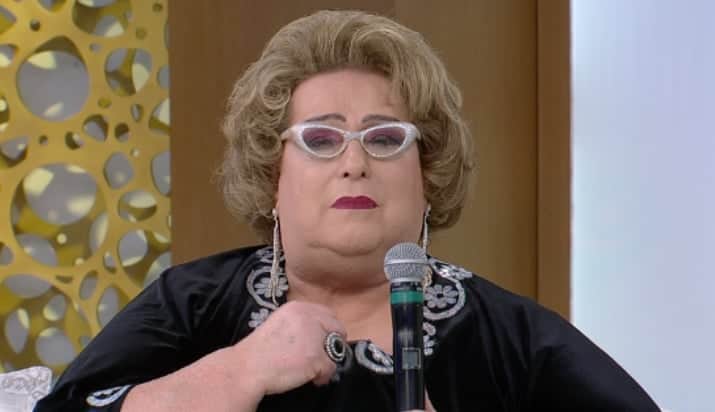 Mamma Bruschetta durante sua participação no SuperPop. (Foto: Reprodução/RedeTV) Mamma Bruschetta durante sua participação no SuperPop. (Foto: Reprodução/RedeTV)