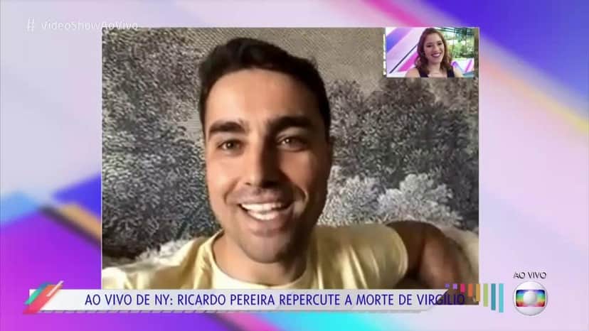 Ricardo Pereira de visual novo (Foto: Reprodução/Globo) Ricardo Pereira de visual novo (Foto: Reprodução/Globo)