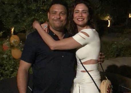 Apresentadora se encontro com Ronaldo (Foto: Reprodução/Instagram) Apresentadora se encontro com Ronaldo (Foto: Reprodução/Instagram)