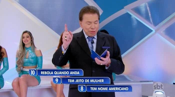 Charada de Silvio Santos volta a polemizar (Foto: Reprodução/SBT) Charada de Silvio Santos volta a polemizar (Foto: Reprodução/SBT)