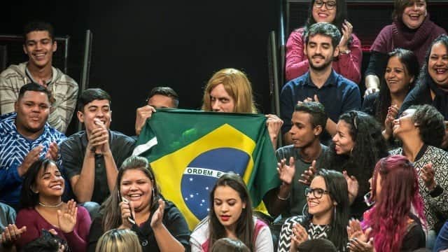 Marco Luque como torcedor russo da Copa do Mundo no Altas Horas (Foto: Fabio Rocha/ Globo/ Divulgação) Marco Luque como torcedor russo da Copa do Mundo no Altas Horas (Foto: Fabio Rocha/ Globo/ Divulgação)