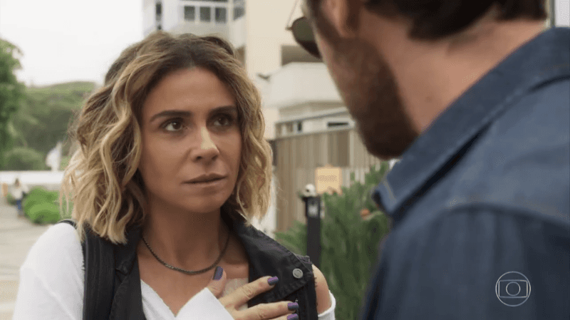Luzia (Giovanna Antonelli) e Beto (Emilio Dantas) em cena de Segundo Sol (Foto: Reprodução/Globo) Luzia (Giovanna Antonelli) e Beto (Emilio Dantas) em cena de Segundo Sol (Foto: Reprodução/Globo)