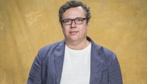 O autor João Emanuel Carneiro na coletiva de Segundo Sol (Foto: Globo/João Cotta) O autor João Emanuel Carneiro na coletiva de Segundo Sol (Foto: Globo/João Cotta)