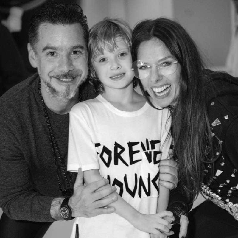 Adriane Galisteu, o filho e o marido (Foto: Reprodução/Instagram) Adriane Galisteu, o filho e o marido (Foto: Reprodução/Instagram)