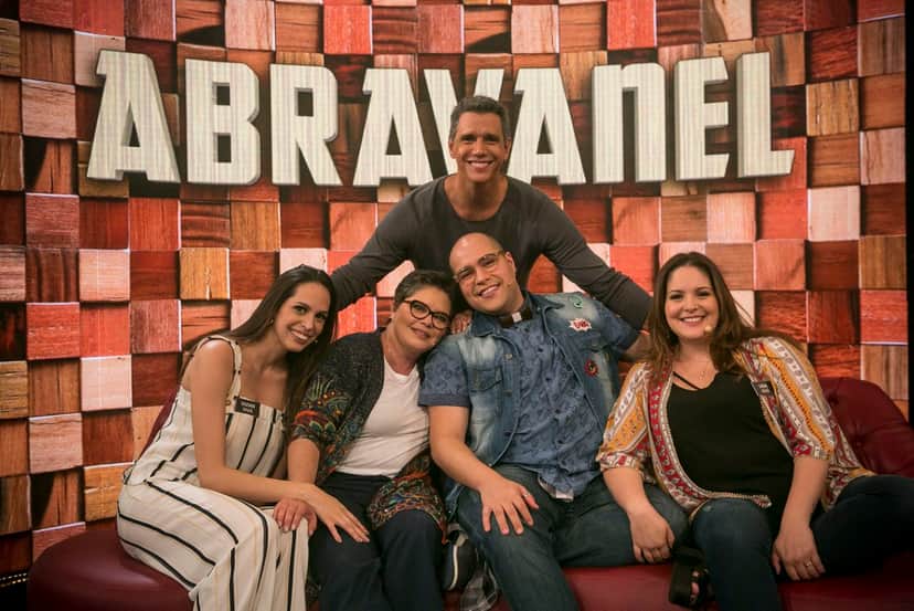 Família Abravanel no Tamanho Família (Foto: Reprodução) Família Abravanel no Tamanho Família (Foto: Reprodução)