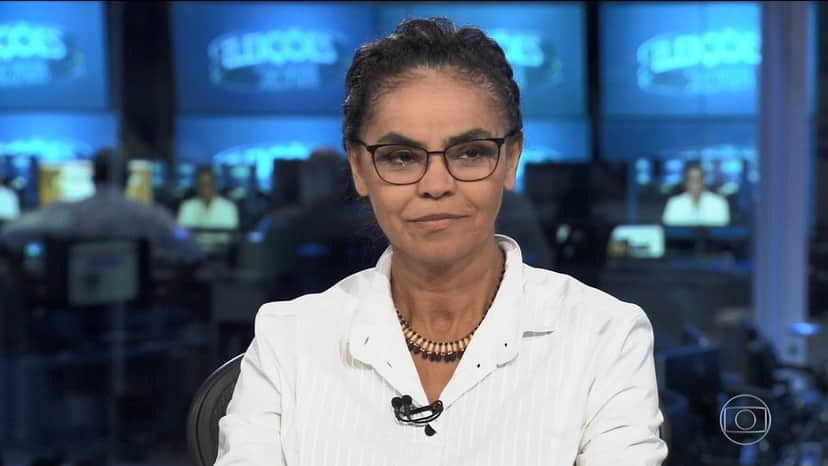 Marina Silva no Jornal Nacional (Foto: Divulgação) Marina Silva no Jornal Nacional (Foto: Divulgação)
