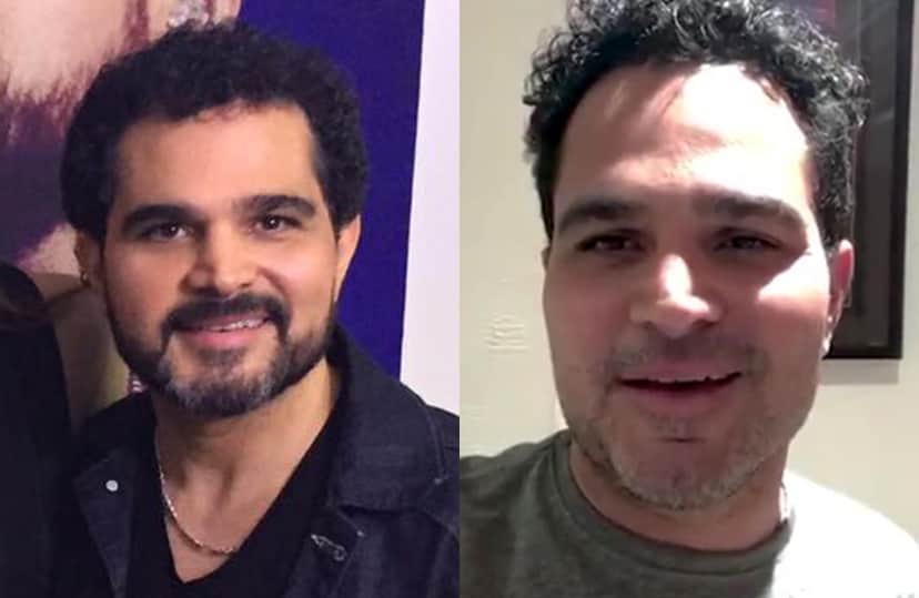 Antes e depois de Luciano (Foto: Montagem) Antes e depois de Luciano (Foto: Montagem)