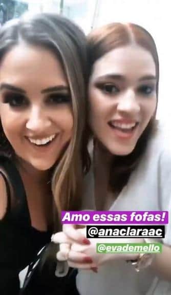 Ex-BBB Patrícia Leite reencontra colegas do programa (Foto: Reprodução) Ex-BBB Patrícia Leite reencontra colegas do programa (Foto: Reprodução)