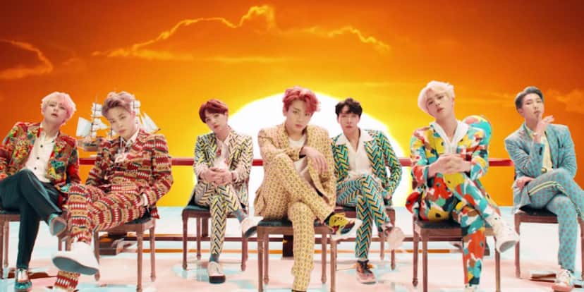 Grupo sul-coreano, BTS (Foto: Divulgação) Grupo sul-coreano, BTS (Foto: Divulgação)