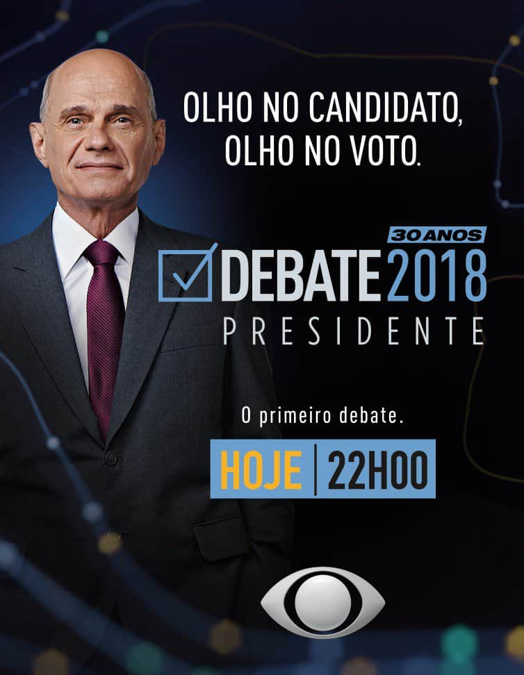 Debate 2018 Band (Foto: Reprodução) Debate 2018 Band (Foto: Reprodução)