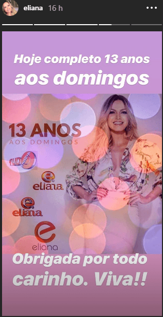 A apresentadora comemorou a marca atingida. (Foto: Reprodução/Instagram) A apresentadora comemorou a marca atingida. (Foto: Reprodução/Instagram)