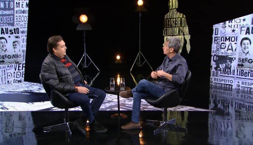 Faustão e Serginho Groisman (Foto: Divulgação) Faustão e Serginho Groisman (Foto: Divulgação)