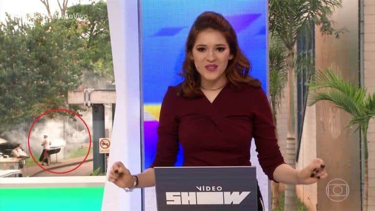 Ana Clara comanda o Vídeo Show na Globo (Foto: Reprodução) Ana Clara comanda o Vídeo Show na Globo (Foto: Reprodução)