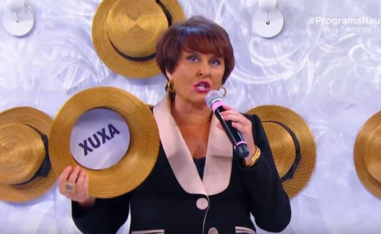 Márcia Fernandes falou de Xuxa no Programa Raul Gil (Foto: Reprodução/SBT) Márcia Fernandes falou de Xuxa no Programa Raul Gil (Foto: Reprodução/SBT)