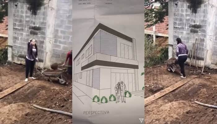 Cantora está ajudando a construir novo imóvel. (Foto: Reprodução/Instagram) Cantora está ajudando a construir novo imóvel. (Foto: Reprodução/Instagram)
