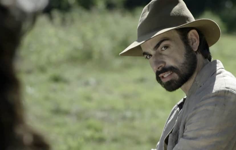 Virgílio (Giordano Becheleni) em Orgulho e Paixão (Foto: Reprodução) Virgílio (Giordano Becheleni) em Orgulho e Paixão (Foto: Reprodução)