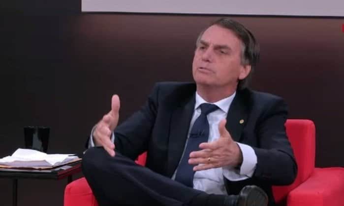 Jair Bolsonaro em entrevista à GloboNews (Foto: Reprodução) Jair Bolsonaro em entrevista à GloboNews (Foto: Reprodução)