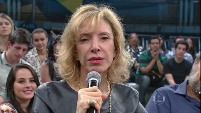 Marília Gabriela no Altas Horas (Foto: Reprodução) Marília Gabriela no Altas Horas (Foto: Reprodução)