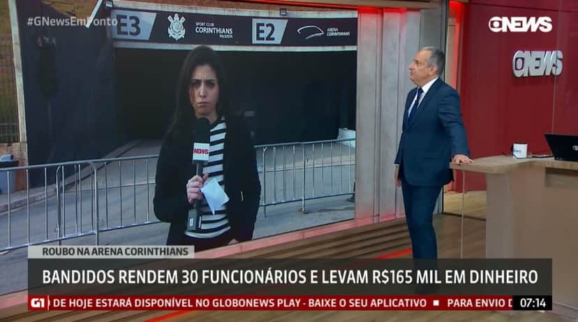 Jornalista José Roberto Burnier fez um comentário pejorativo contra corintianos na GloboNews (Foto: Reprodução) Jornalista José Roberto Burnier fez um comentário pejorativo contra corintianos na GloboNews (Foto: Reprodução)