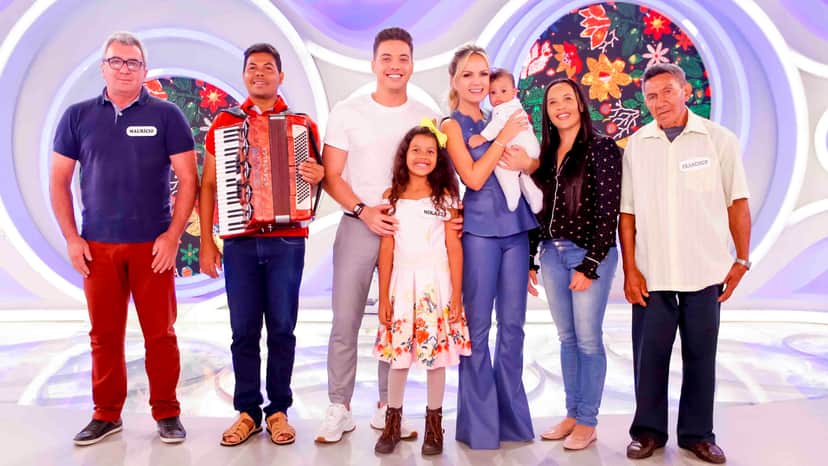 Wesley Safadão esteve no programa Eliana (Foto: Divulgação/SBT) Wesley Safadão esteve no programa Eliana (Foto: Divulgação/SBT)