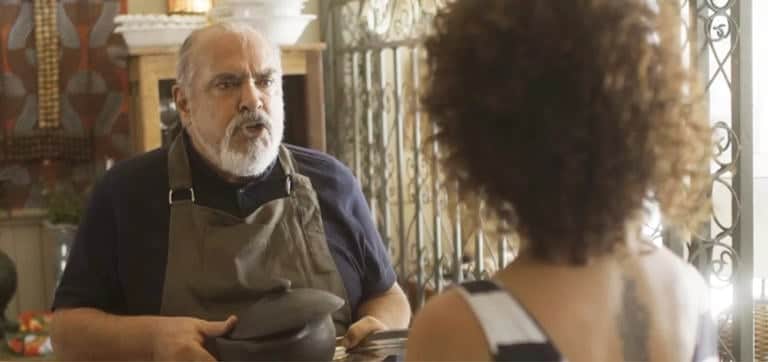 Cacau e Agenor em Segundo Sol (Foto: Reprodução) Cacau e Agenor em Segundo Sol (Foto: Reprodução)