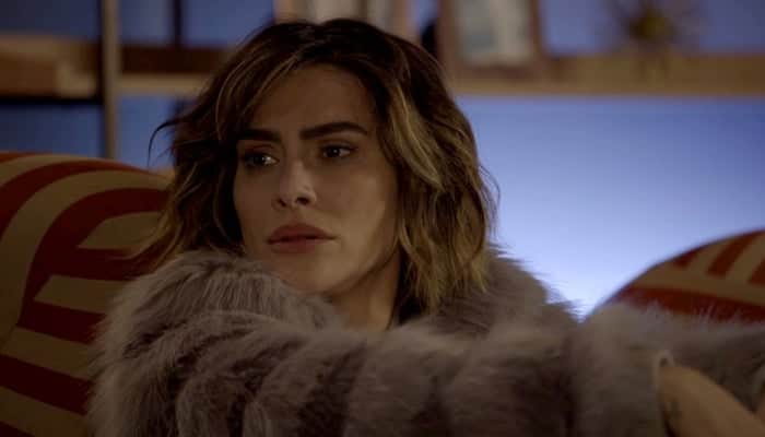 Betina (Cleo) em cena de O Tempo Não Para (Foto: Divulgação/Globo) Betina (Cleo) em cena de O Tempo Não Para (Foto: Divulgação/Globo)