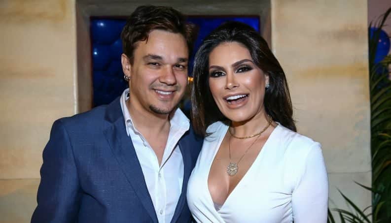 Leandro e a esposa, Natália Guimarães (Foto: Divulgação) Leandro e a esposa, Natália Guimarães (Foto: Divulgação)