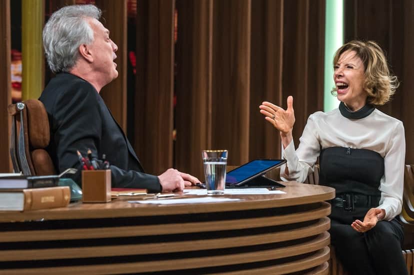 Marília Gabriela esteve no Conversa com Bial (Foto: TV Globo/Fábio Rocha) Marília Gabriela esteve no Conversa com Bial (Foto: TV Globo/Fábio Rocha)