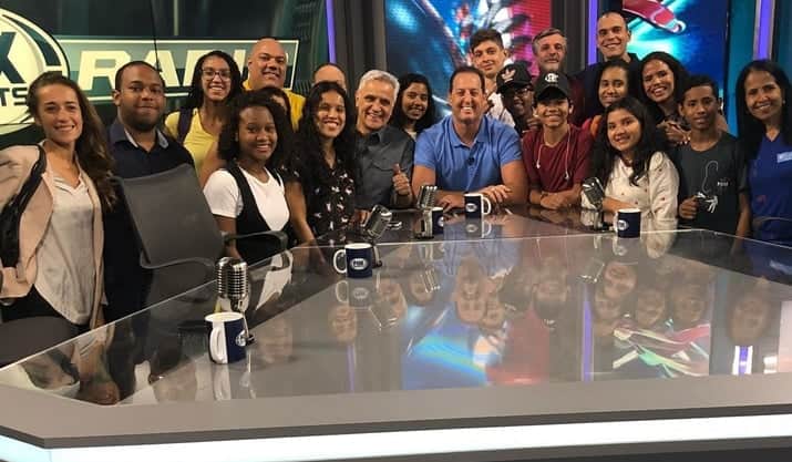 Equipe do Fox Sports Radio, líder de audiência do Fox Sports. (Foto: Reprodução/Instagram) Equipe do Fox Sports Radio, líder de audiência do Fox Sports. (Foto: Reprodução/Instagram)